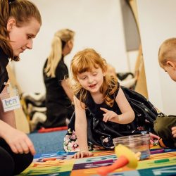 kids playing in group